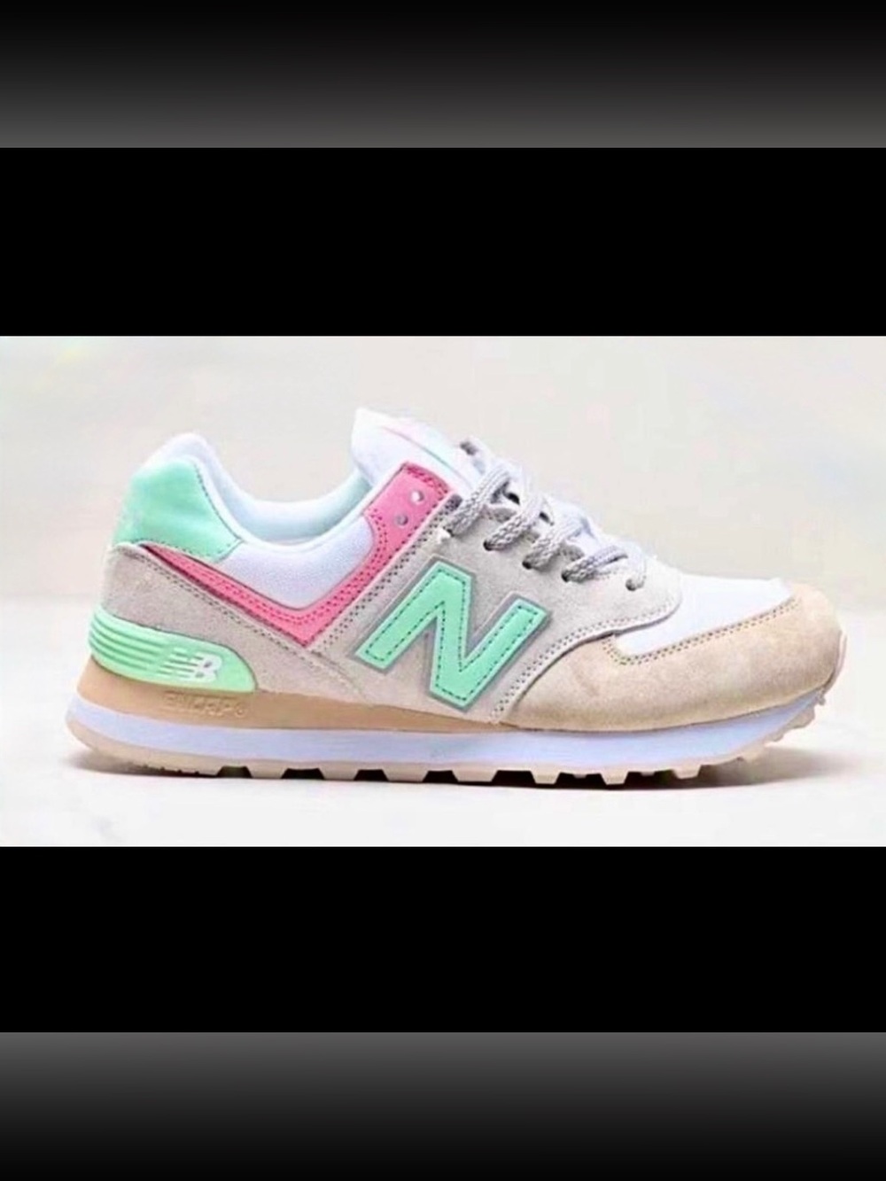 New Balance 574 “Moonbeam Neo Mint” Women’s Size 7.5 - NEW - LIMITED EDITION
